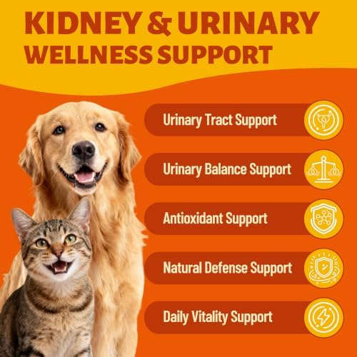 Liquid Kidney Support Supplement for Cats & Dogs, 2 fl oz