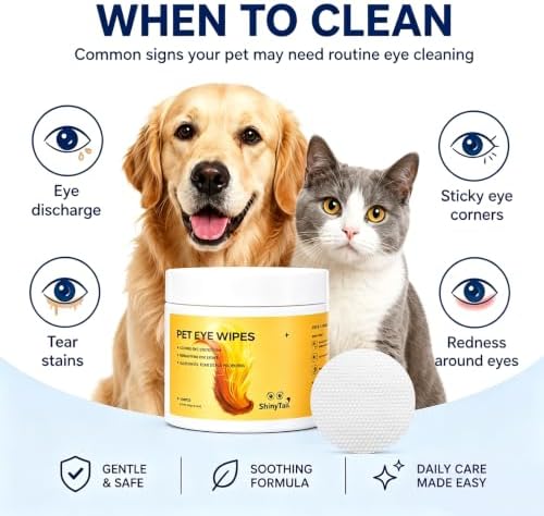 100-count Pet Eye Wipes - Tear Stain Remover