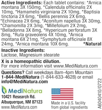 T-Relief Pet Pain Relief Arnica +12 Powerful Natural Medicines Help Ease Muscle Joint & Hip Pain Soreness Stiffness & Injuries Max Fast-Acting Soother for Dogs & Cats - 90 Tablets