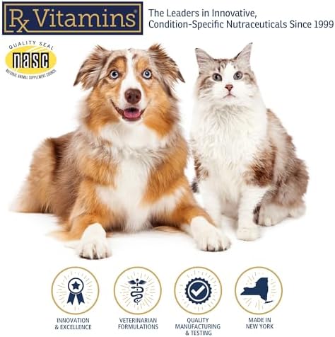 Rx Vitamins LiquiCarn - Pure L-Carnitine for Dogs and Cats - 4oz