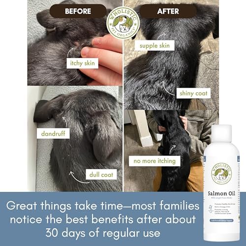 Wild Alaskan Salmon Oil for Dogs and Cats, 8 oz