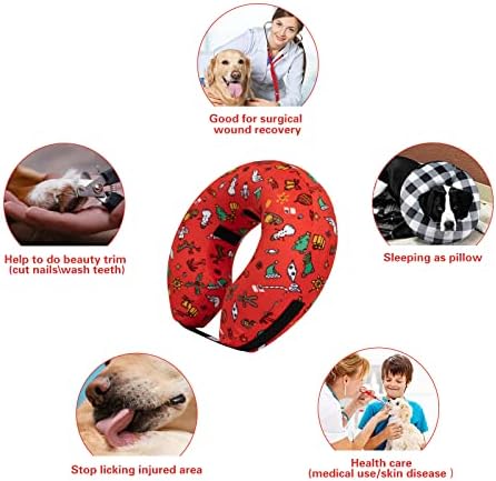 CuteBone Dog Recovery Cone for Small Medium Dogs & Cats