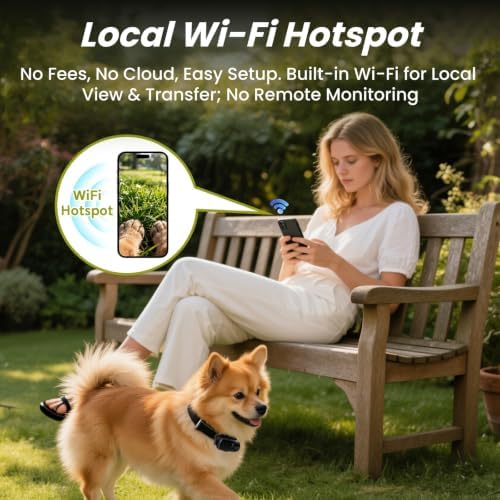 Cat Camera Collar 2K POV, 32GB Card Included, 5+ Hour Recording