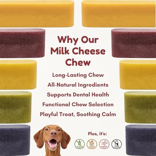 Majestic Pet Himalayan All-Natural Cheese Dog Chews - Long Lasting Dental Chew for Dogs - Healthy Pet Treats with Beneficial Ingredients (Variety Pack, Regular, 20 Pack)