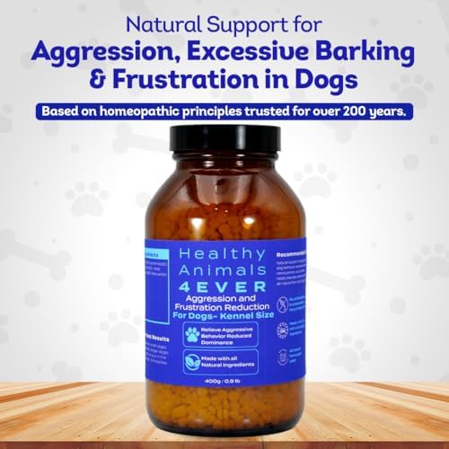 HA4E - Calming Tablets for Stressed and Aggressive Dogs - Reduce Dog Aggression & Promote Relaxation - All-Natural, Homeopathic Remedy - Tablets, Kennel Size (Extra Large)