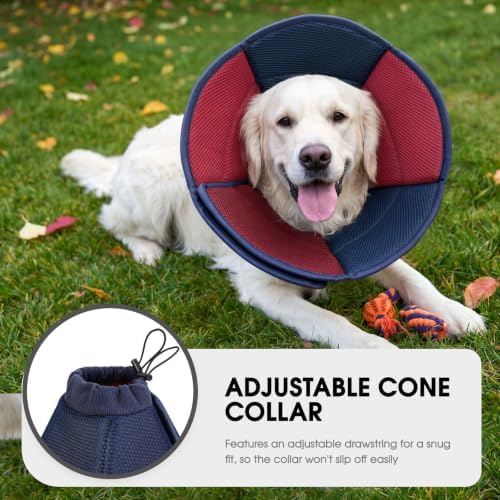 Dog Cones for Large Dogs Soft Cone for Dogs to Stop Licking