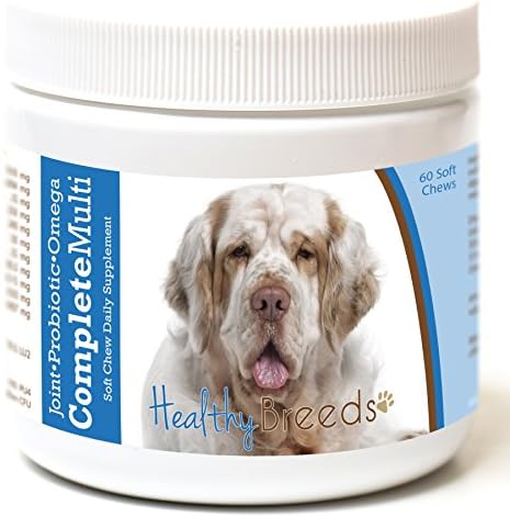 Healthy Breeds Clumber Spaniel All in One Multivitamin Soft Chew 60 Count