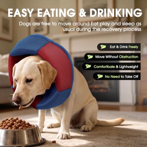 Dog Cones for Large Dogs Soft Cone for Dogs to Stop Licking