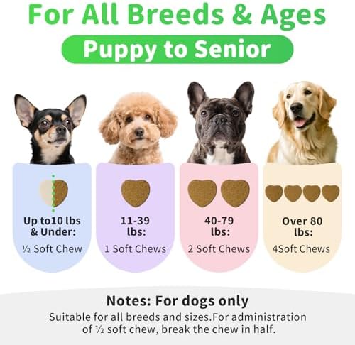 Dog Probiotics & Digestive – Pumpkin Fiber Chews for Gut Health