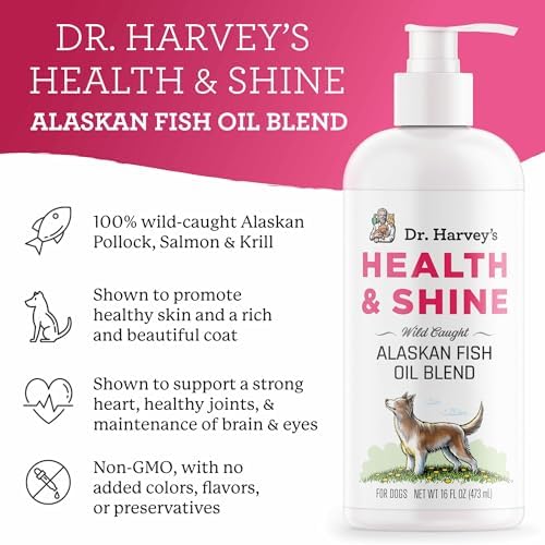 Dr. Harvey's Health & Shine Alaskan Fish Oil Blend for Dogs