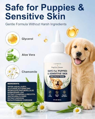 Dog Ear Cleaner, Gentle Daily Ear Care