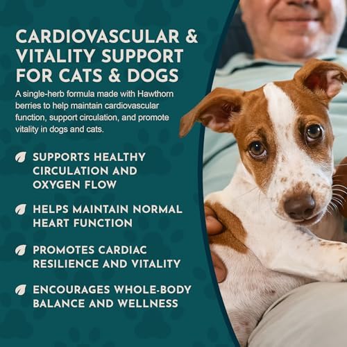 Animal Essentials Hawthorn Berry Supplement for Dogs & Cats - 1 fl Oz