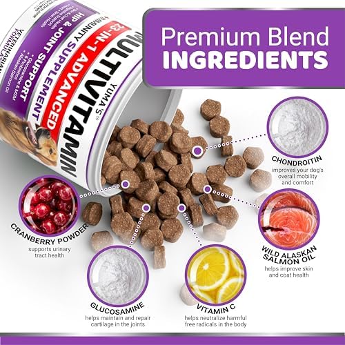 (2 Pack) Dog Multivitamin Chewable - 340 Ct - Dog Vitamins and Supplements