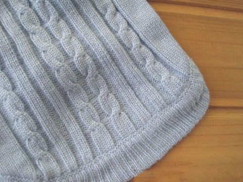 Tangpan Turtleneck Classic Straw-Rope Pro Pet Dog Sweater Apparel (Blue,XL)