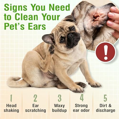 VetWELL Ear Cleaner for Dogs and Cats - Cucumber Melon - 8 oz