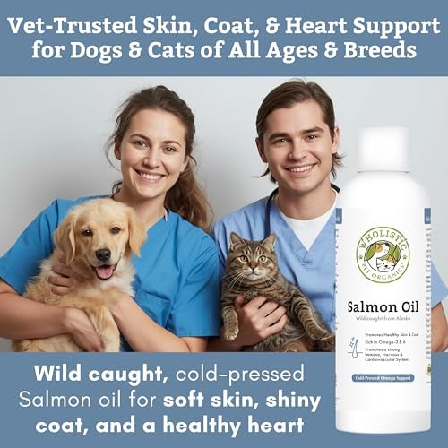 Wild Alaskan Salmon Oil for Dogs and Cats,16 oz