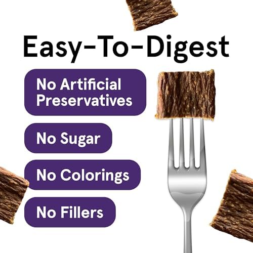 Real Meat Dog Treats - Three 12oz Bag of Bite-Sized Air-Dried Lamb & Liver Jerky for Dogs - Grain-Free Jerky Dog Treats Made up of 95% Quality, Free-Range, Grass Fed Lamb - All-Natural Dog Treats