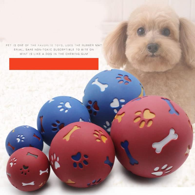 Dog Treat Dispenser Ball, Adjustable Opening Slow Feeder Puzzle Toy