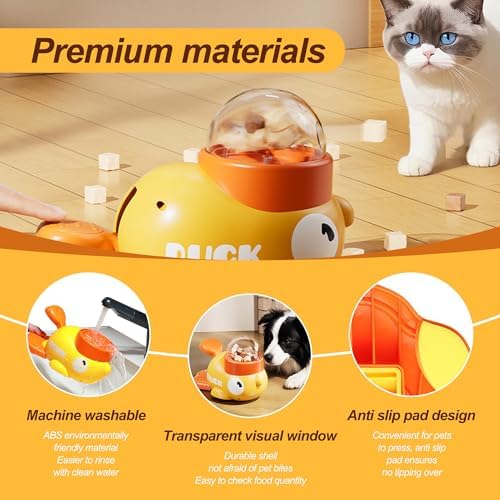 Duck Feeding Device (Yellow)