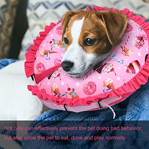 CuteBone Dog Recovery Cone for Small Medium Dogs & Cats