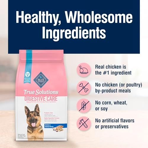 Blue Buffalo True Solutions Digestive Care Chicken Dry Dog Food, 11 lb
