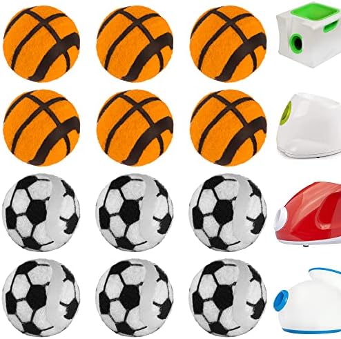 X-Small Dog Tennis Balls Dog Toys Ball 1.5" Pack of 12, Fit Ball Launchers