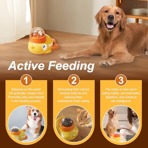 Duck Feeding Device (Yellow)