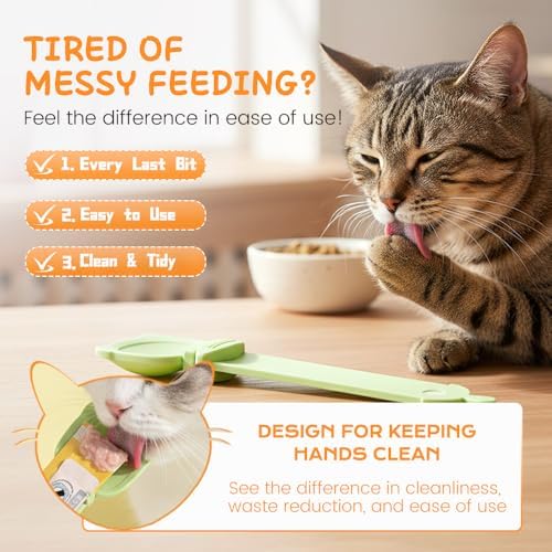 2026 New Feeder Squeeze Spoon, Cat Puree Feeder Spoon (Set B)