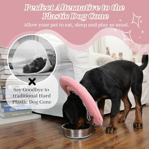 IDOMIK Dog Recovery Collar, Waterproof Soft Dog Cone After Surgery