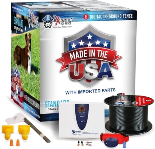 Underground Electric Dog Fence Kit, Standard, 1-Dog, 2000 ft