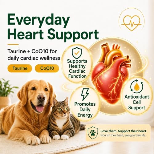 Taurine Eyesight Support Drops for Cats & Senior Cats, Vision & Heart & Eye