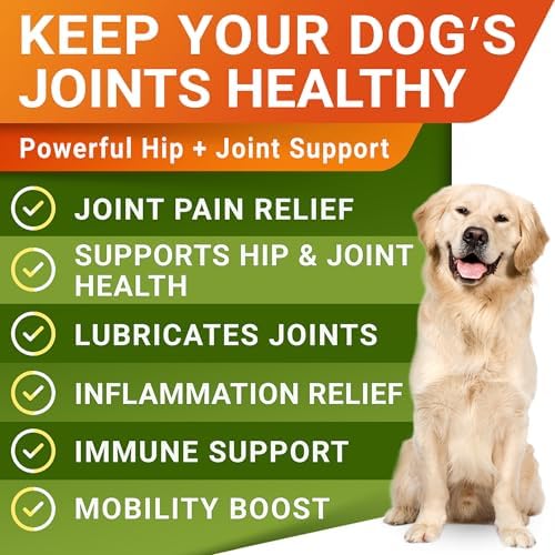Advanced Joint Hemp Chews for Dogs Mobility - Hip & Joint Pain Relief Chews