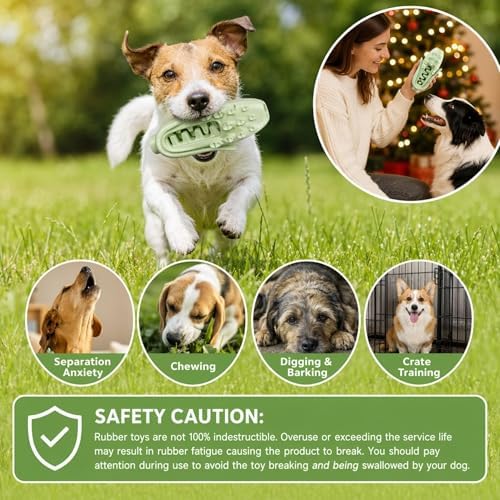 Corn-Shaped Dog Chew Toy for Small to Medium Dogs, Silicone Dental Cleaning Stick, Pink, Interactive Enrichment Toy (Green)