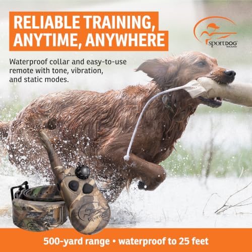 SportDOG WetlandHunter 425X Remote Trainer, Camouflage, 500-Yard Range
