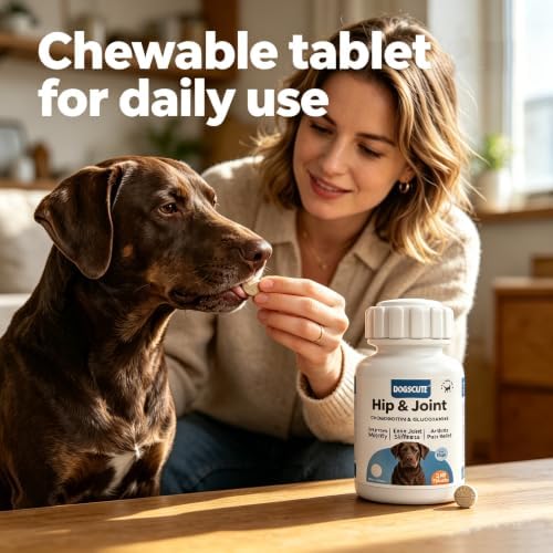 Joint Supplement for Dogs, Dog Hip and Joint, Glucosamine for Dogs, 200ct