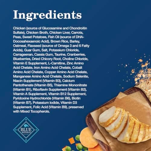 Blue Buffalo Homestyle Recipe Chicken Senior Wet Dog Food, 12.5 oz, 12 ct