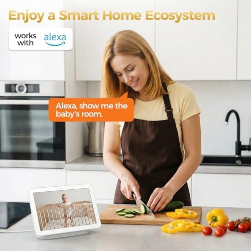 ZEEPORTE 2K Indoor Cameras for Home Security - Baby Monitor and Dog Pet Camera with Motion Detection, 2-Way Audio, Night Vision, Siren, Wired Security Camera (4-Pack)
