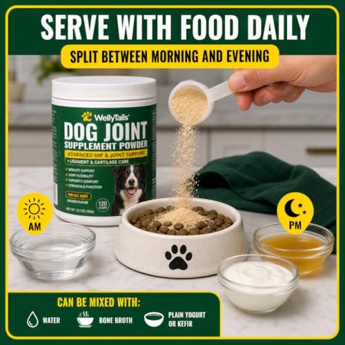 Powerfull Dog Joint Supplement Concentrated Actives Powder NO JUNK FILLERS