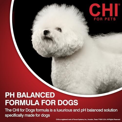 CHI for Dogs Tearless Puppy Shampoo, Silk Protein Formula, 16 Fl Oz