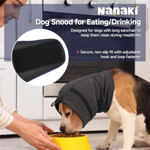 Nanaki Dog Calming Hoodie for Noise Protection, Firework, Thunderstorm