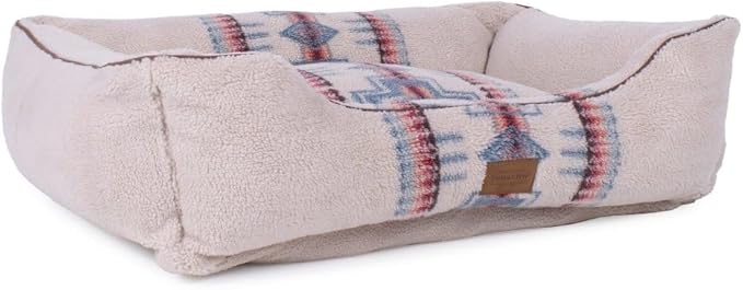 Pendleton Berber Kuddler Dog Bed - Wyeth Trail Wheat, XL