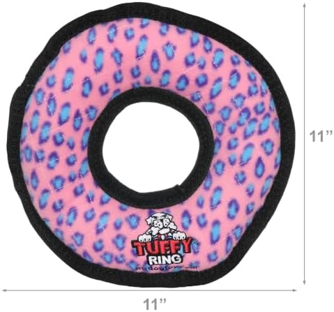 TUFFY® Ultimate Ring Ultra Durable Plush Dog Toy