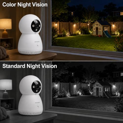 5MP 3K Indoor Camera with One-Touch Call for Pet & Baby Monitor