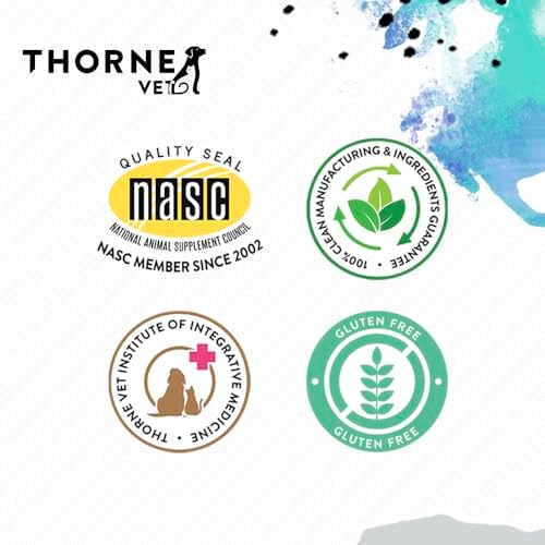 ThorneVet Heart Health Formula and Canine Geriatric Basics Soft Chews Bundle