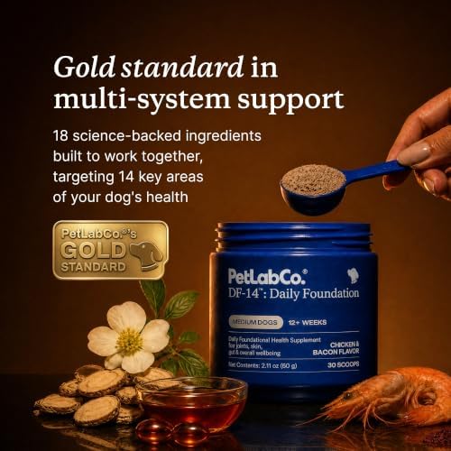 PetLab Co. DF-14 Daily Foundation Supplement for Small Dogs