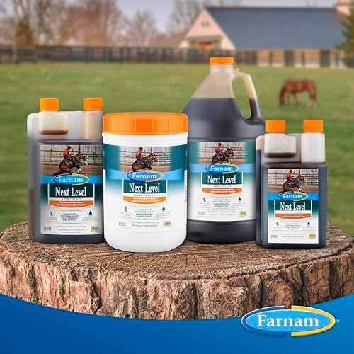 Farnam Next Level Joint Supplement for Horses & Dogs Glucosamine MSM 128 oz