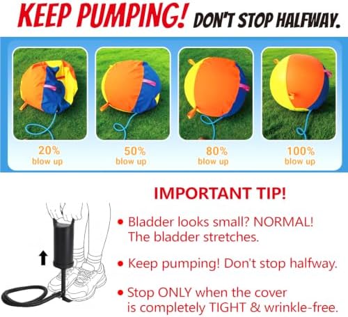 Hap Tim Upgraded Heavy Duty 30" Herding Ball for Dogs Horse Thicken Bladder