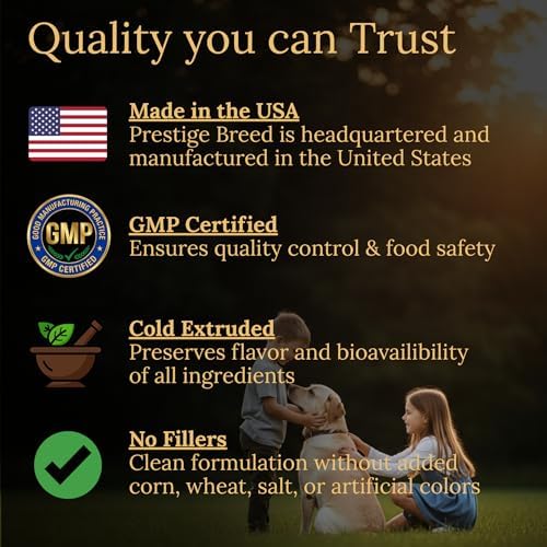 Multivitamins, Balanced Nutrition for Your Labrador, 90 Count, Made in the USA with Real Bacon
