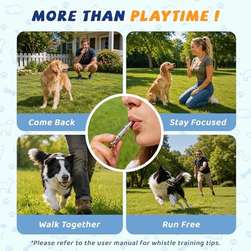 18" Herding Ball for Dogs with Straps & Training Whistle
