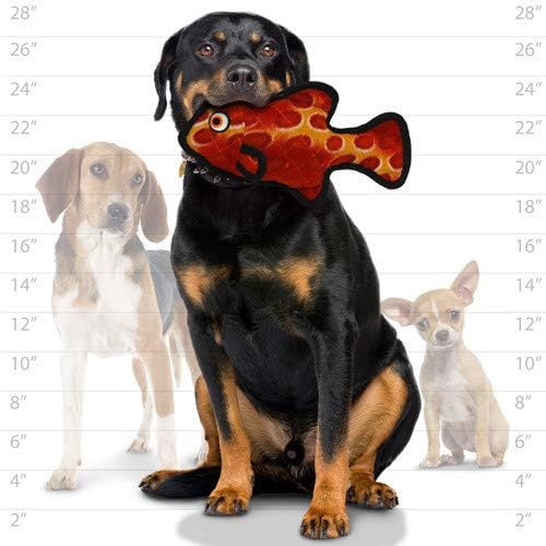 TUFFY® 2 Pack Fish Killer Whale Ultra Durable Plush Dog Toys